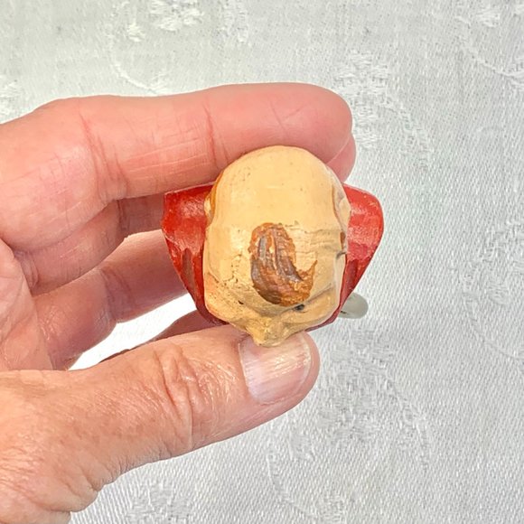 Vintage 1960's Hand Carved Resin Figural Bottle Opener/Church Key/Bar Ware - Picture 6 of 6